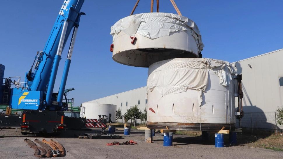 Utilajul GIGANTIC care va săpa metroul spre Otopeni a ajuns în România. Imagini uluitoare - FOTO