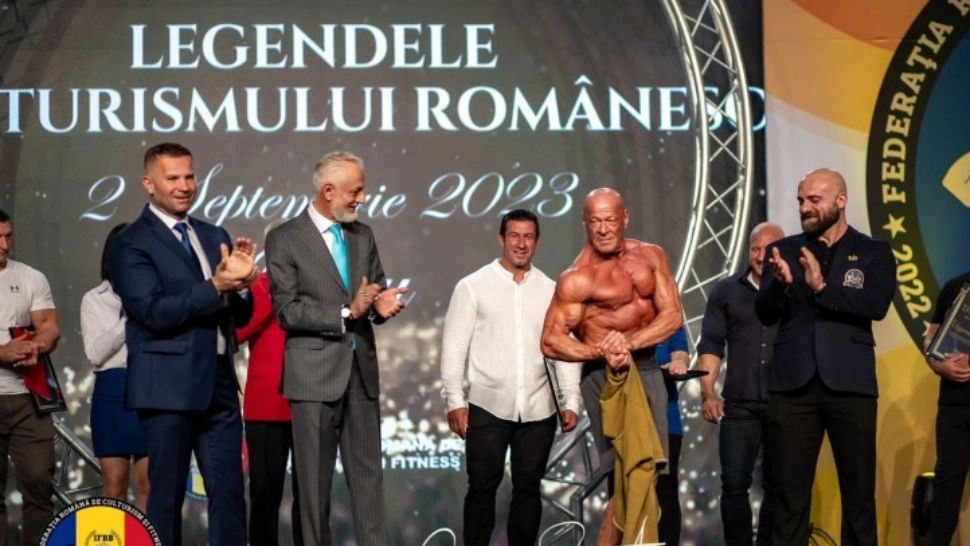 Incredibil cum poate să arate la 73 de ani culturistul român care sfidează vârsta. Este din nou campion