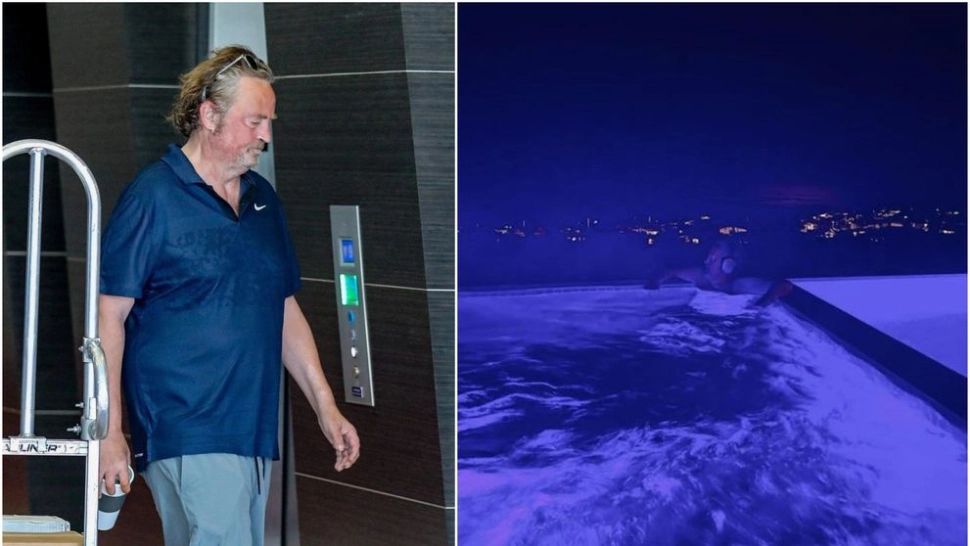 Actorul Matthew Perry s-a fotografiat în jacuzzi chiar înainte să moară înecat - FOTO, ultimele imagini