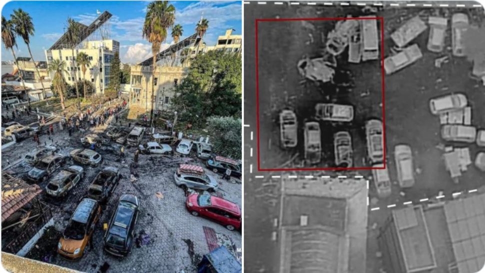 Specialiști în geolocație: Cel mai probabil, spitalul din Gaza a fost lovit de o rachetă trasă de palestinieni 