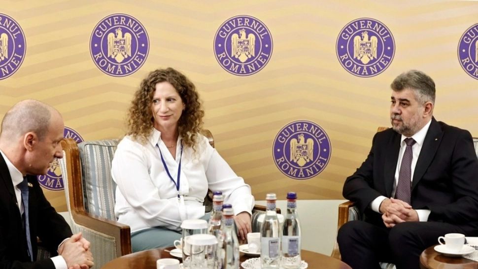 Marcel Ciolacu s-a întâlnit cu soția cetățeanului român răpit în Fâșia Gaza: "Am încurajat-o să-și păstreze speranța și încrederea"