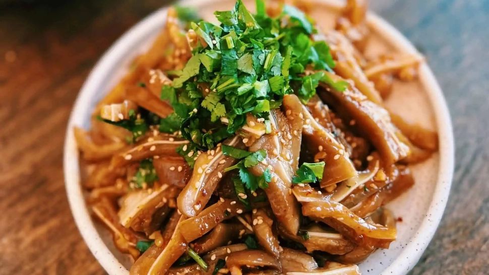 Salata delicioasă de urechiușe de porc - 2 trucuri pentru prepararea în stil coreean