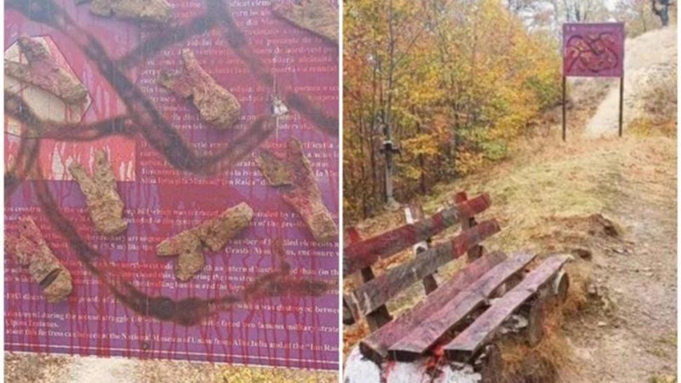 Cetatea Dacică de la Căpâlna a fost vandalizată, într-un "ritual satanic". Poliția a deschis dosar penal