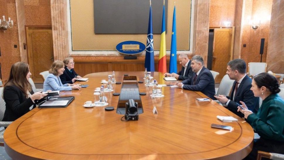  Marcel Ciolacu, întâlnire cu ambasadoarea SUA - Kathleen Ann - Progrese în ceea ce priveşte Programul Visa Waiver pentru români