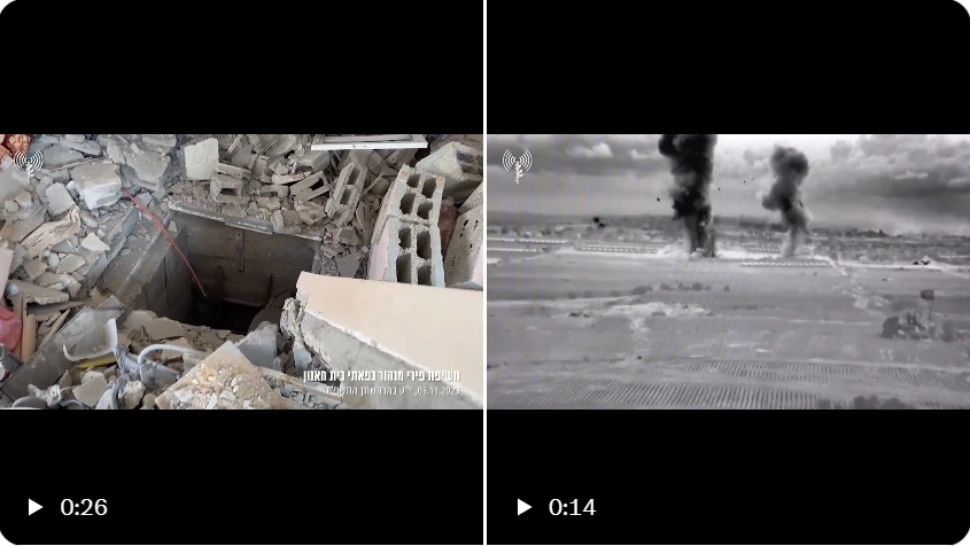 Operațiunea prin care forțele israeliene distrug un tunel al Hamas din Gaza, dată publicității. VIDEO din mijlocul conflictului 