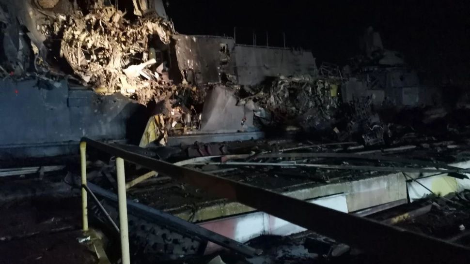 Daună totală pentru Rusia. Ucrainenii au lovit cu o rachetă Storm Shadow una dintre cele mai moderne nave de luptă din Marea Neagră - VIDEO