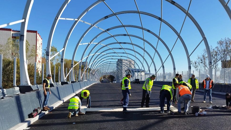 Pasajul Europa Unită din Sectorul 4 a trecut cu succes testul de rezistență înainte de a fi dat în circulație