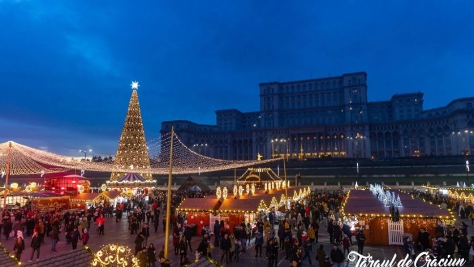 Când se va deschide Târgul de Crăciun din București - Programul oficial