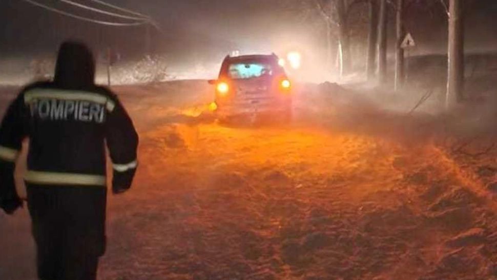 Cod portocaliu de vreme rea - Un județ este vizat de fenomene extreme - Vânt care depășește 120 km/h