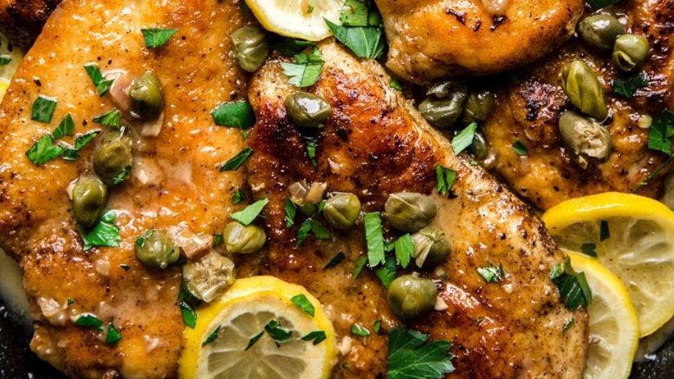 Rețeta de Piccata de pui, rapidă și foarte simplă - Un preparat italian delicios, gata în 30 de minute