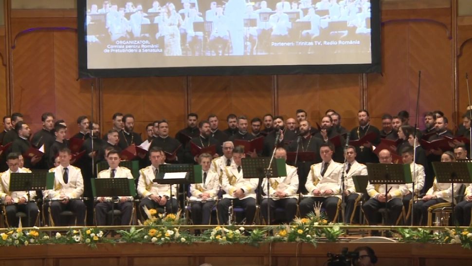 Concert de colinde și cântece patriotice în Parlament. Evenimentul, dedicat românilor de pretutindeni 