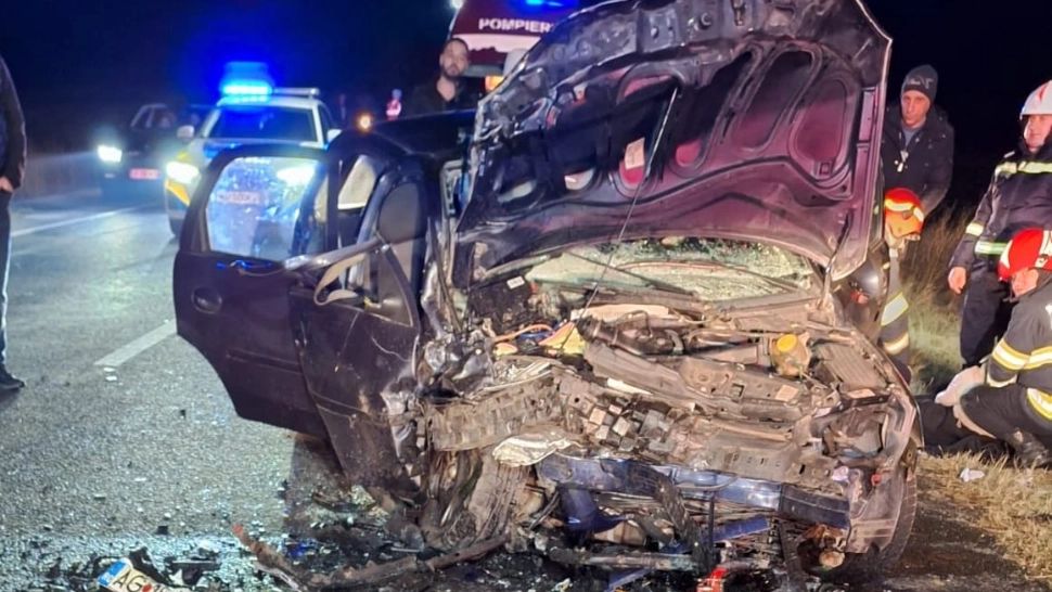 Un nou accident grav pe "drumul morții": 7 victime, după un impact violent