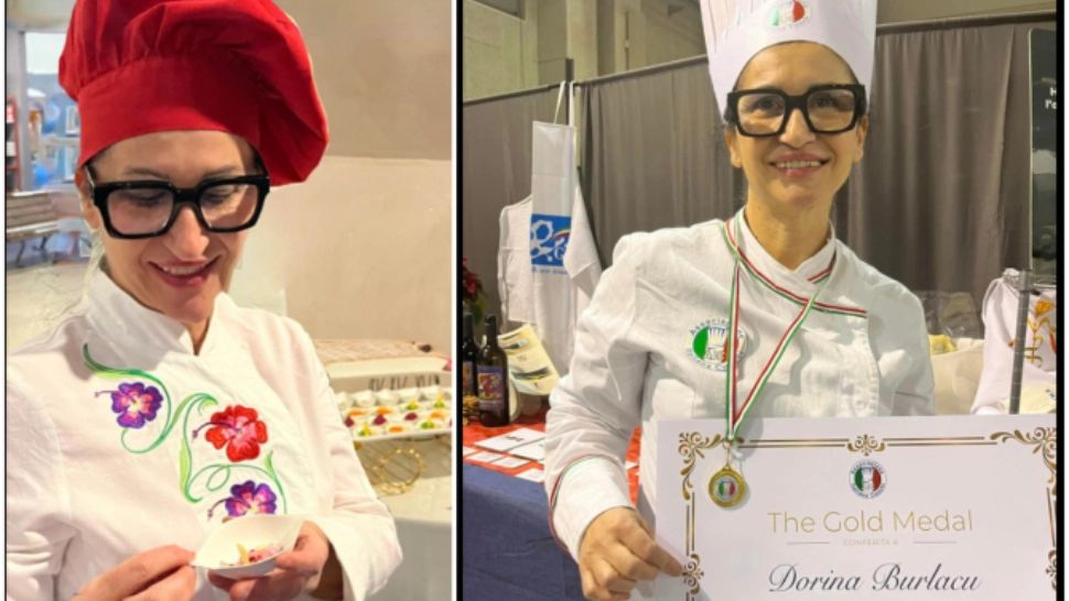 O româncă, cel mai bun CHEF în Italia. Au fost 3500 de candidați din toată lumea