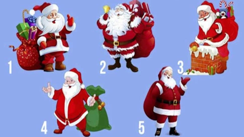 Alege un Moș Crăciun și află la ce să te aștepți în Noul An