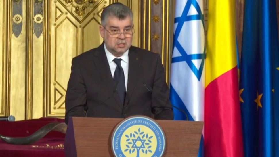 Ciolacu, la comemorarea Holocaustului: Executivul rămâne un susţinător al educării tinerei generaţii privind tragediile trecutului