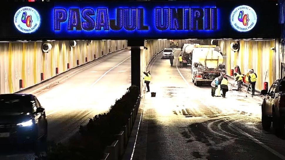 Pasajele Unirii și Sudului au trecut printr-o nouă etapă de igienizare - FOTO