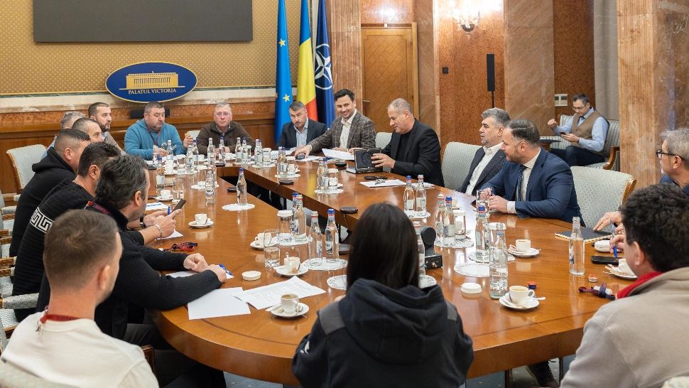 Marcel Ciolacu, după întâlnirea cu protestatarii: „A fost stabilit un calendar strâns de întâlniri punctuale cu ministerele și instituțiile cu atribuții”