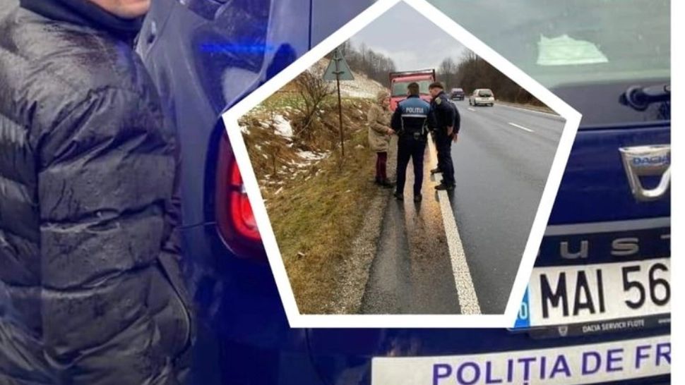 Drama unei femei însărcinate aruncată din mașină de soțul său. Polițiștii au găsit-o căzută pe marginea drumului, în frig 