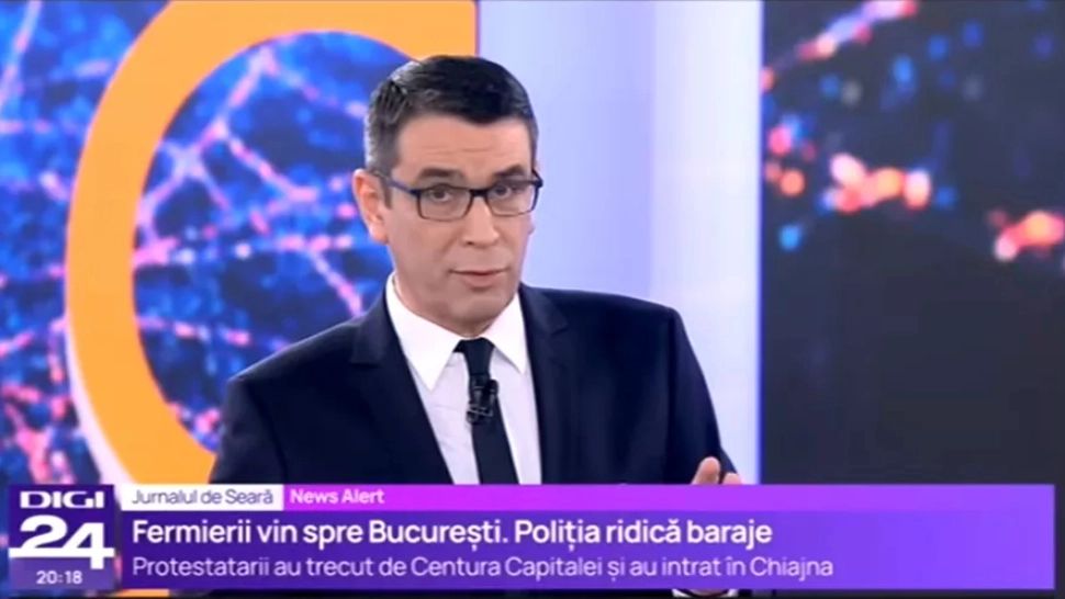 Gafă uriașă la Digi 24. Cosmin Prelipceanu a crezut că vorbește cu prefectul Capiltalei, însă era ”un cetățean ca oricare”. Ce i-a spus bărbatul ÎN DIRECT