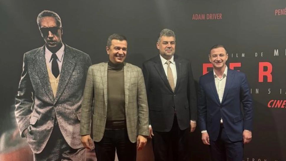 Sorin Grindeanu îi IGNORĂ pe transportatori - Oamenii sunt în stradă de două zile, ministrul se relaxează la film cu lumea bună