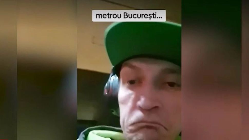 Un tânăr s-a filmat în timp ce călătorea pe cupla de la metrou, în București - VIDEO - Imagini șocante