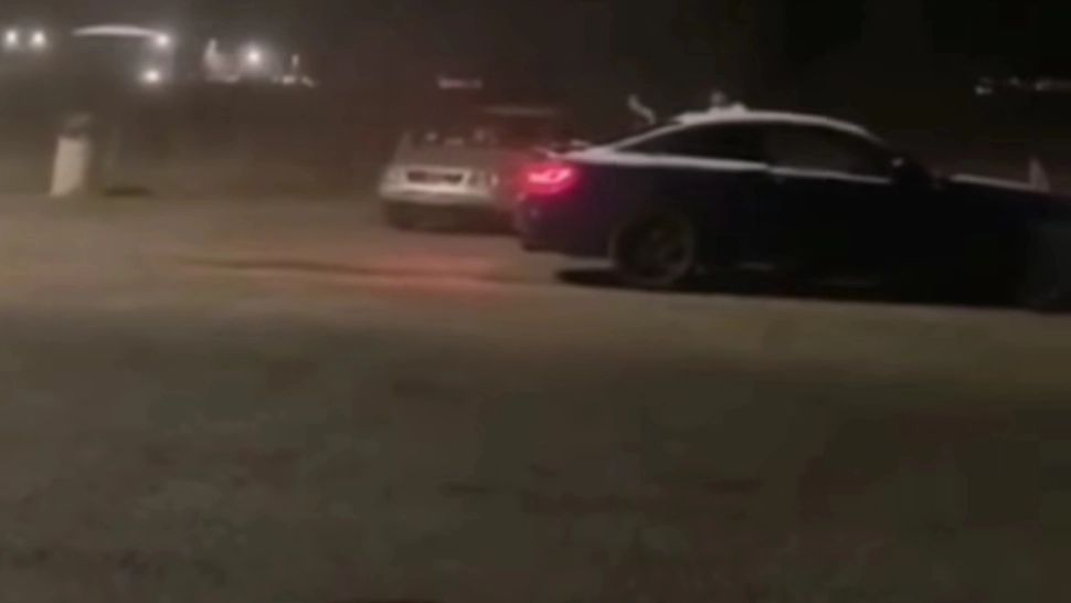 Fiul unui om de afaceri din Sibiu, scandal monstru. Beizadeaua a confundat strada cu o pistă de raliu - VIDEO