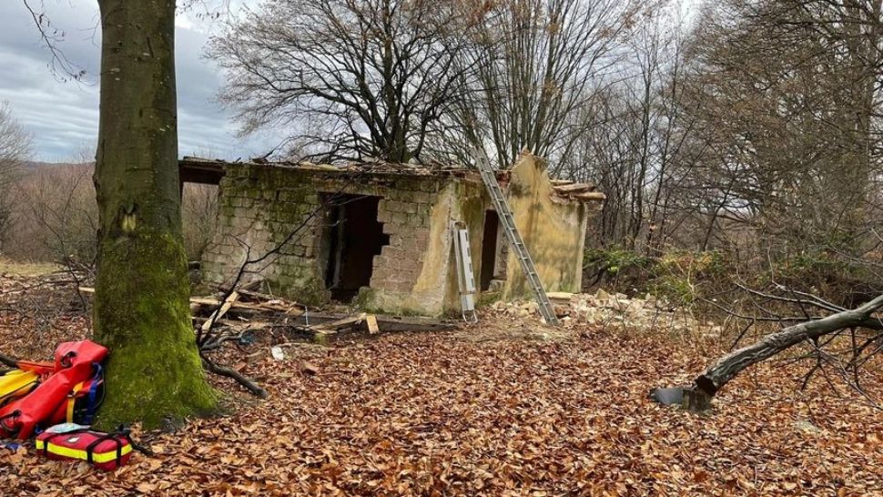 Clădire prăbușită în Sibiu - O persoană a murit, alte două au fost rănite