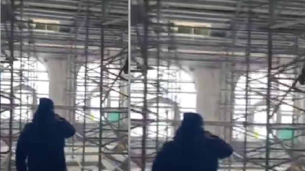 Imagini inedite din interiorul Cazinoului din Constanța, aflat în proces de reabilitare - VIDEO