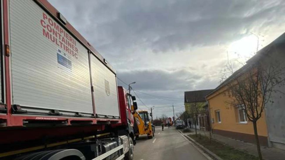 Explozie în Timișoara. Trei copii și doi adulți au ajuns la spital