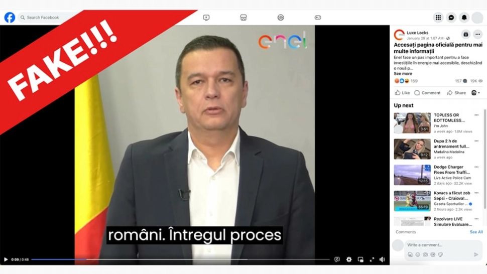 Sorin Grindeanu, victimă a unui deep fake. Ministrul Transporturilor a făcut plângere penală