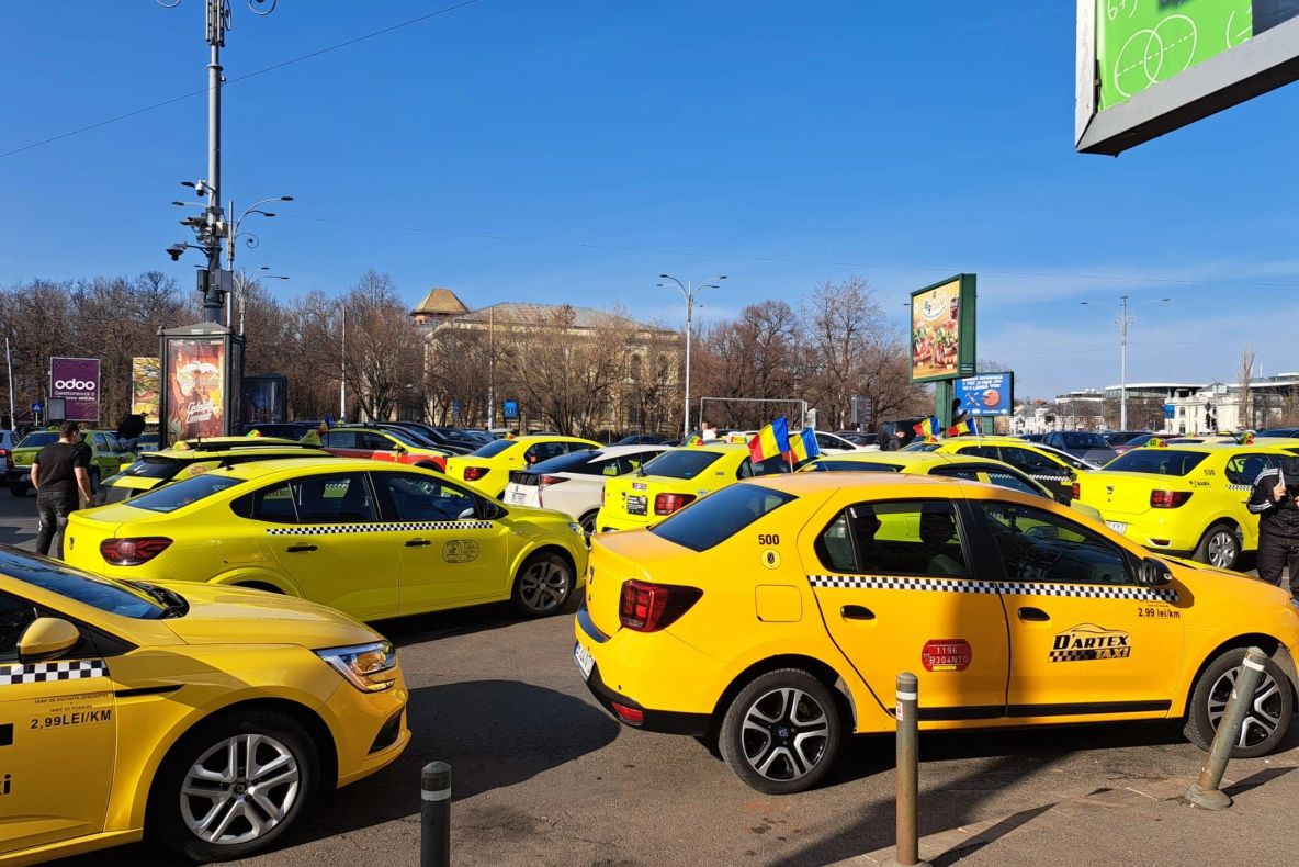 Taximetrişti din zona aeroporturilor, controlați! Amenzi de peste 14.000 de lei