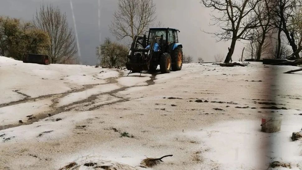 Prăpăd la Arad, după o furtună cu grindină