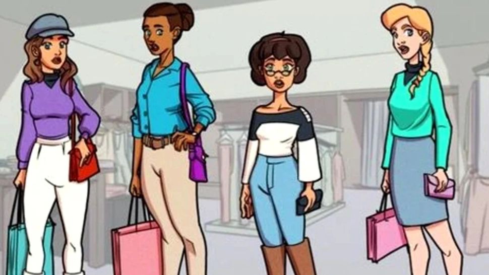 Test de inteligență pentru minți agere și iscusite. Care este hoaţa dintre cele patru femei din imagine: detaliul care o dă de gol