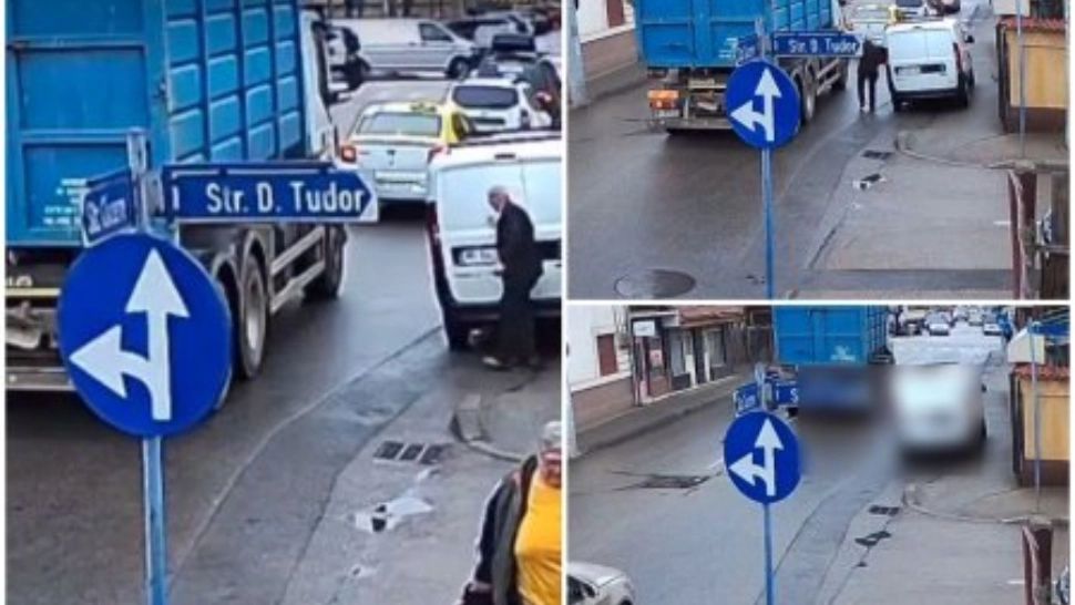 Sfârșit tragic pentru un bătrân: a murit strivit de TIR după ce a trecut strada printr-un loc nepermis