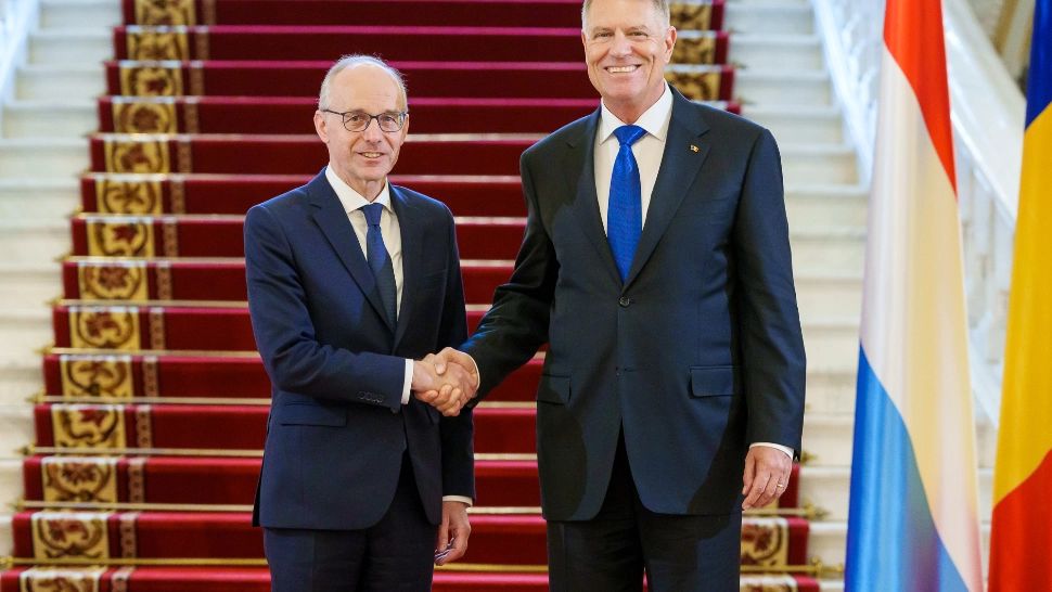 Klaus Iohannis, întrevedere cu premierul Luxemburgului, Luc Frieden. Colaborarea bilaterală şi provocările viitoare ale UE, pe agenda discuțiilor
