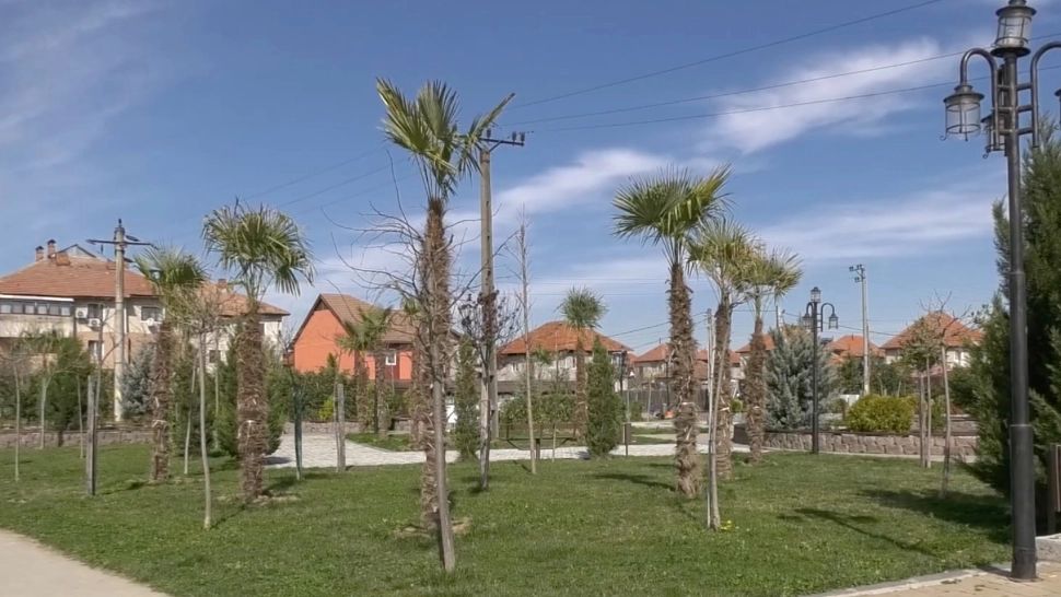 Palmieri în comuna cu drumuri peticite și ruptă de civilizație - FOTO