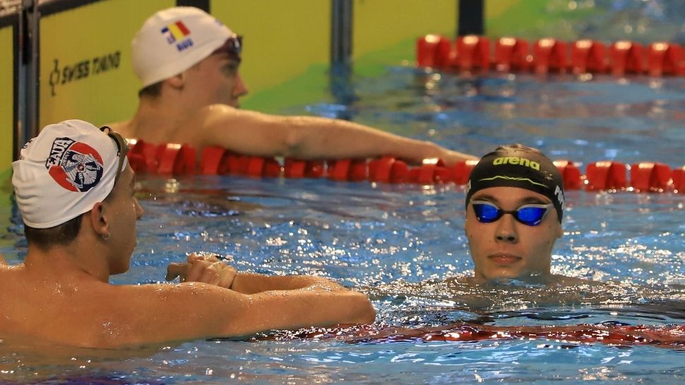 David Popovici a câştigat titlul naţional şi la 400 m liber! Înotătorul s-a impus cu timpul de 3 min 47 sec 54/100