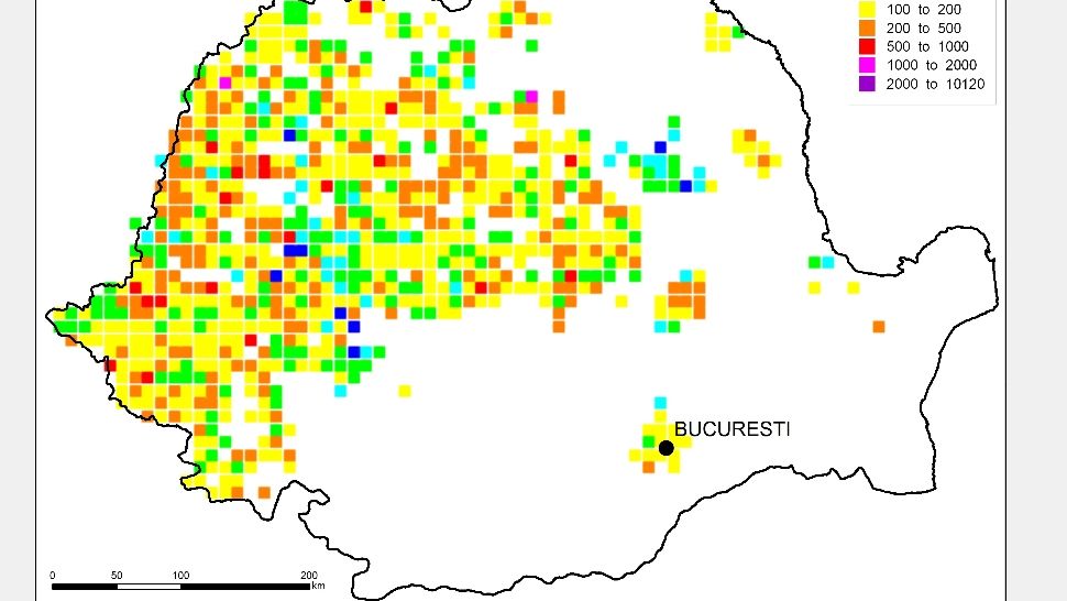 Harta radonului în România. Care sunt cele mai afectate zone - date recente despre ucigașul invizibil din locuințe 