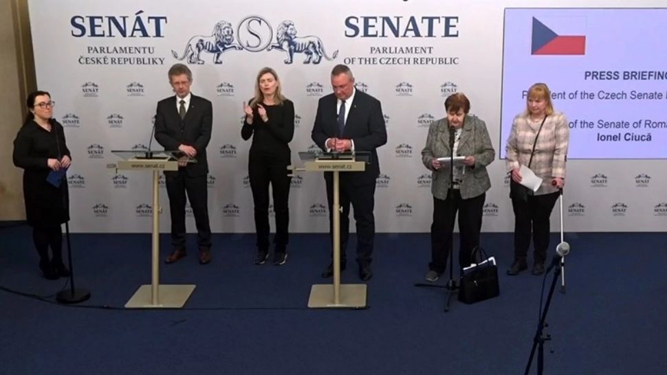 Nicolae Ciucă, în Cehia: Președintele Senatului a discutat cu omologul său, Miloš Vystrčil, despre creșterea populismului în Europa în contextul alegerilor europarlamentare