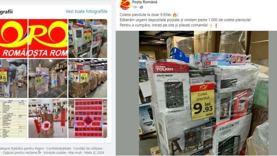 Țeapă în numele Poștei Române. Cum funcționează înșelătoria ”coletul la 9,93 de lei”?