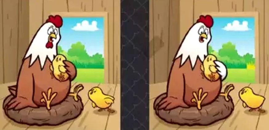 Test uimitor, în doar 15 secunde. Privește poza și descoperă cele 5 diferențe: ai o atenție excelentă, dacă reușești