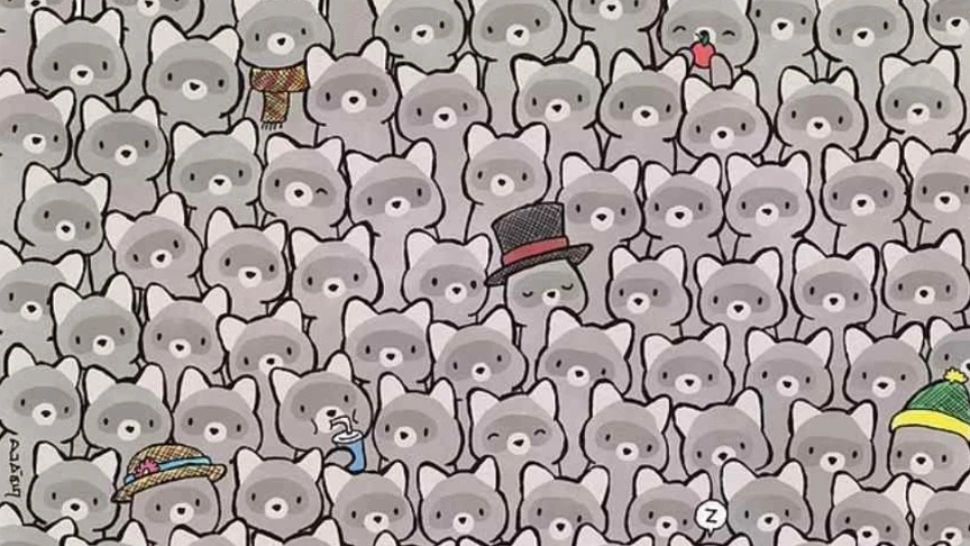 Test IQ. Găsește pisica ascunsă printre ratoni! Ai ochi de vultur dacă o poți depista din prima