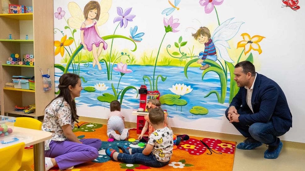 Cea mai nouă creșă din sectorul 6 și-a deschis porțile: peste 130 de copii vor fi primiți la "Creșa Îngerașii" - VIDEO