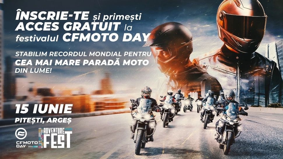 Vino la cea mai mare paradă moto din lume! VIDEO