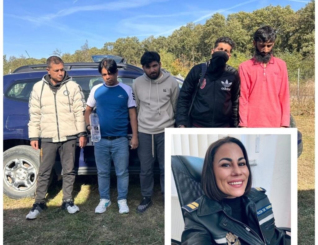 Polițistă de frontieră de la ITPF Oradea, cercetată disciplinar pentru că a folosit armamentul pentru prinderea migranților