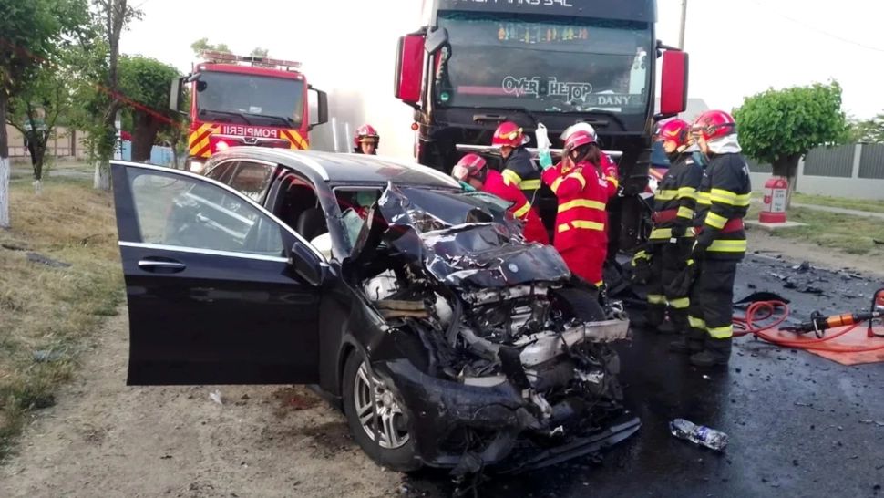 Mama multiplei campioane olimpice Gina Gogean a murit într-un accident înfiorător, la Galați. Sora sportivei, în stare gravă