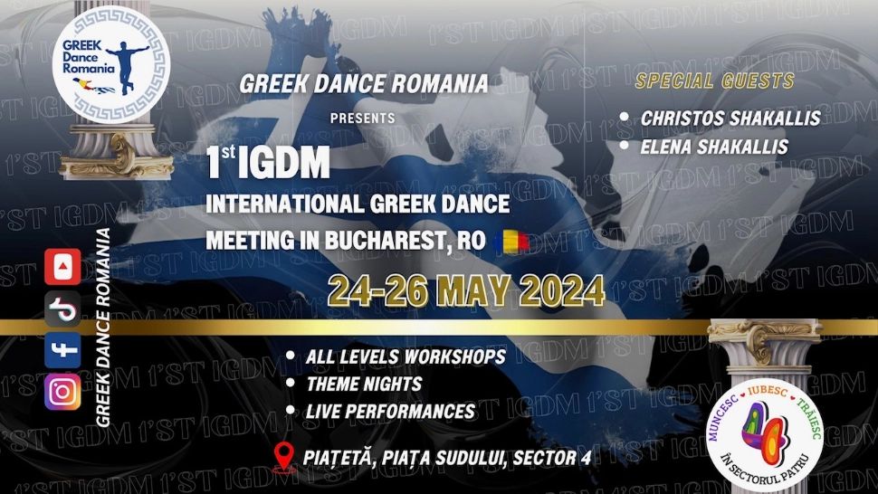 Festival de muzică grecească, în acest weekend, la Piața Sudului