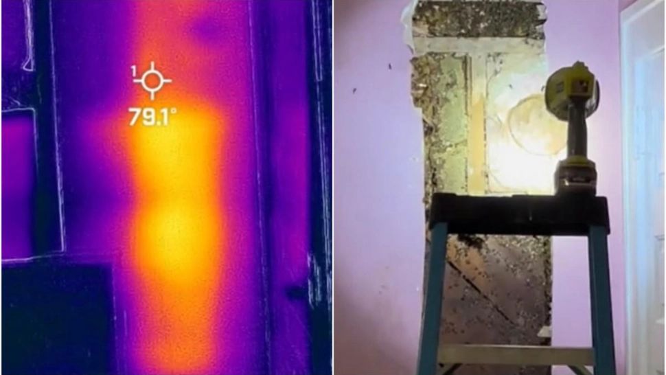 Incredibil ce a găsit o mamă în pereții din camera fiicei sale. Copila, de 3 ani, se plângea că aude monștrii seară de seară