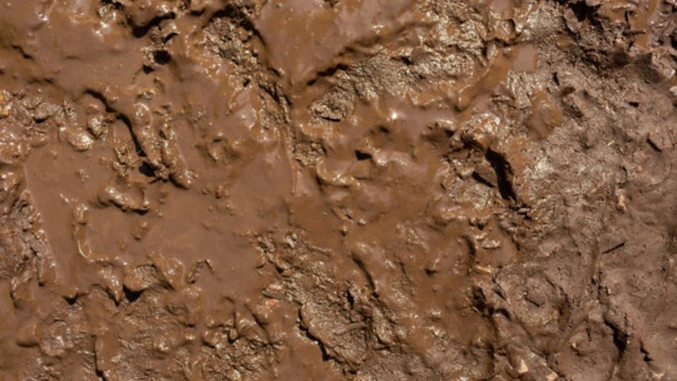 Ialomița, transformat într-un râu de nămol în zona Târgoviştei. Decolmatarea barajului de la Pucioasa a făcut prăpăd în jur