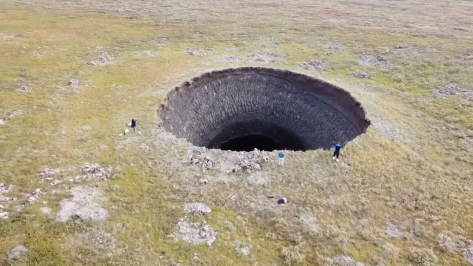 "Poarta către Iad" se extinde în Rusia: imagini șocante cu fenomenul care provoacă îngrijorare la nivel mondial - VIDEO